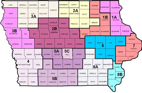 iowa judicial districts